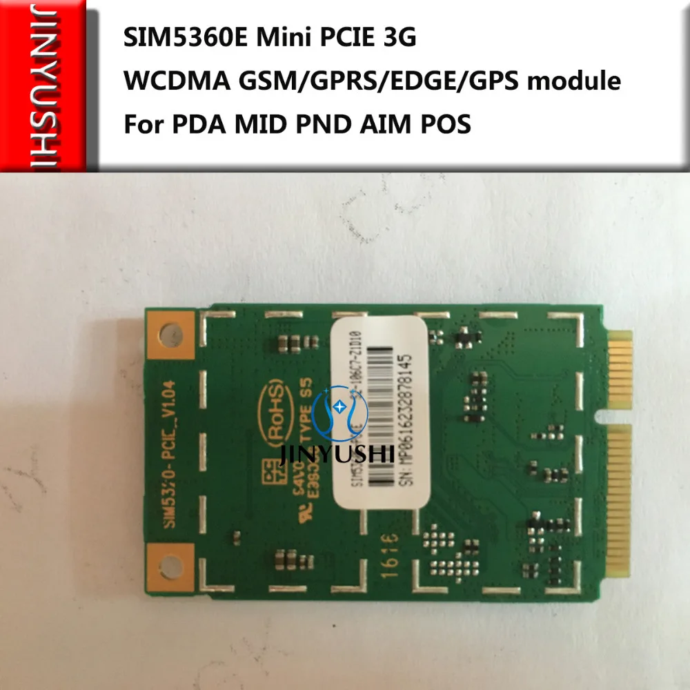 SIM5360E мини PCIE 3g WCDMA GSM/GPRS/EDGE/gps модуль для КПК MID PND AIM POS