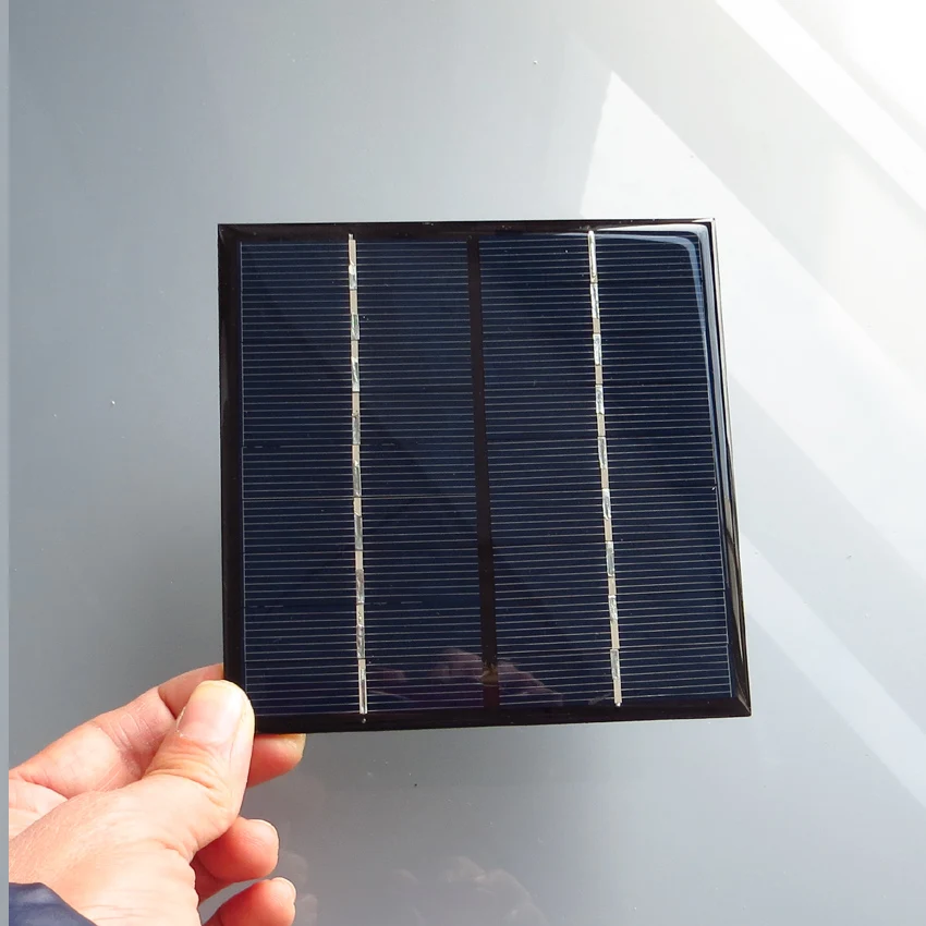10 шт. 9 в 2 Вт мини обжимной инструмент для солнечной панели небольшой солнечной ячеечный модуль DIY солнечной энергии