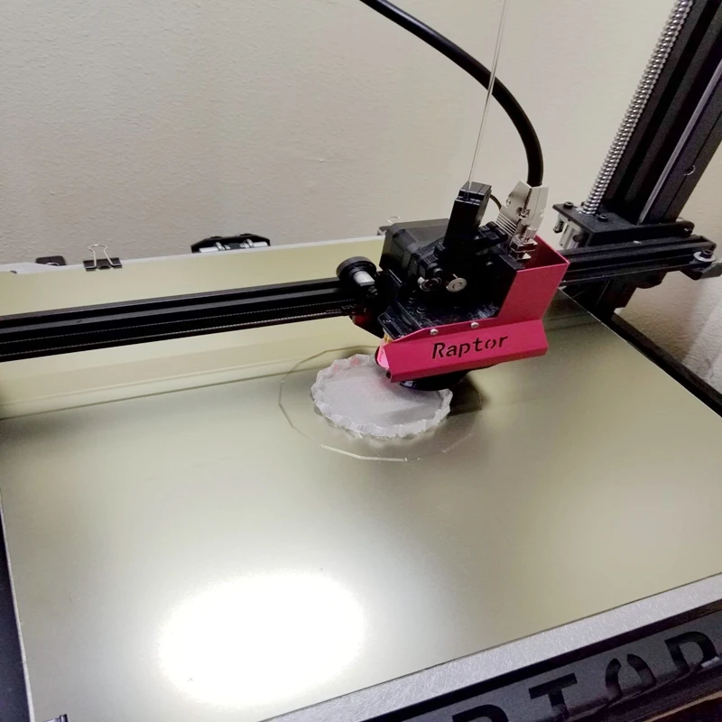 Энергичный обновления 3D принтеры с подогревом удаления Рессорная сталь пей Flexplate