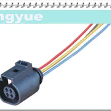 Longyue 10 шт. 4 way разъем автомобиля розетка с косичкой 15 см провод