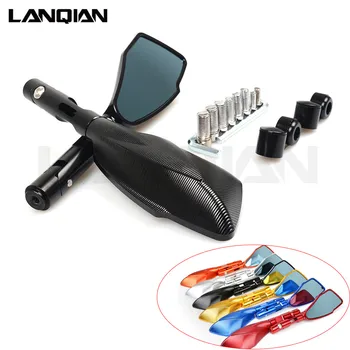 

Universal Motorcycle CNC Rearview Blind Spot Side Mirror For Tirumph Bonneville T100 T120 Daytona 675/R Speed Triple 955 1050