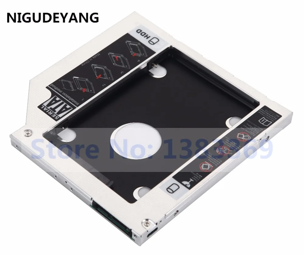 

NIGUDEYANG 2nd SATA Hard Drive HDD SSD caddy for Toshiba Portege R830 R830-S8320 R830-S8330