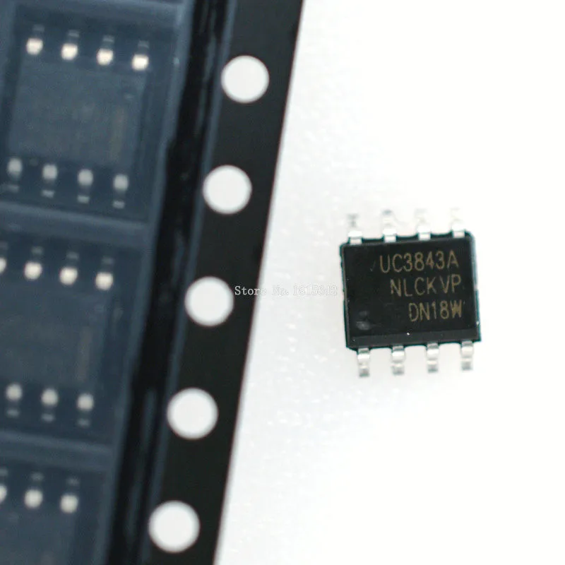 10 шт./лот UC3843B UC3843 3843 лапками углублением SOP-8 SMD чип sop8