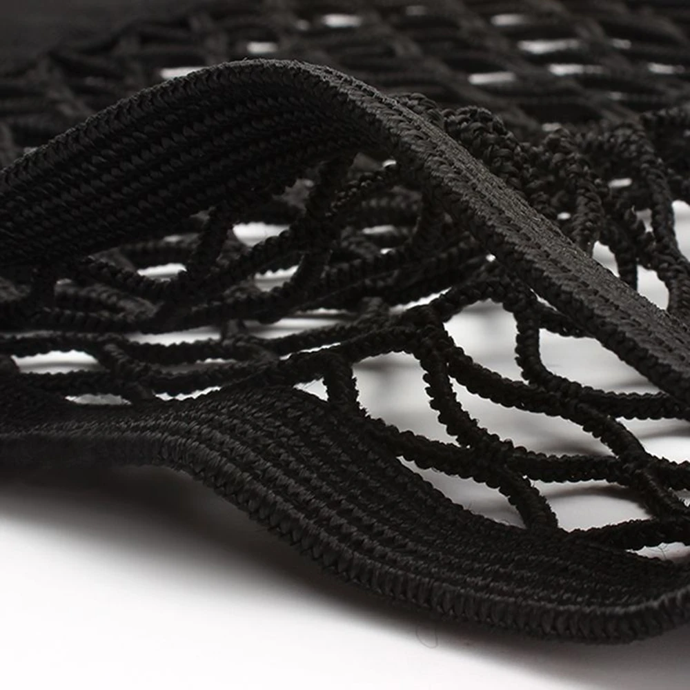 YOSOLO Car Seat Back Storage Bag Mesh Net Organizer Pocket Automotive Bag Nylon Elastic Luggage Organizers Car Trunk Storage Bag