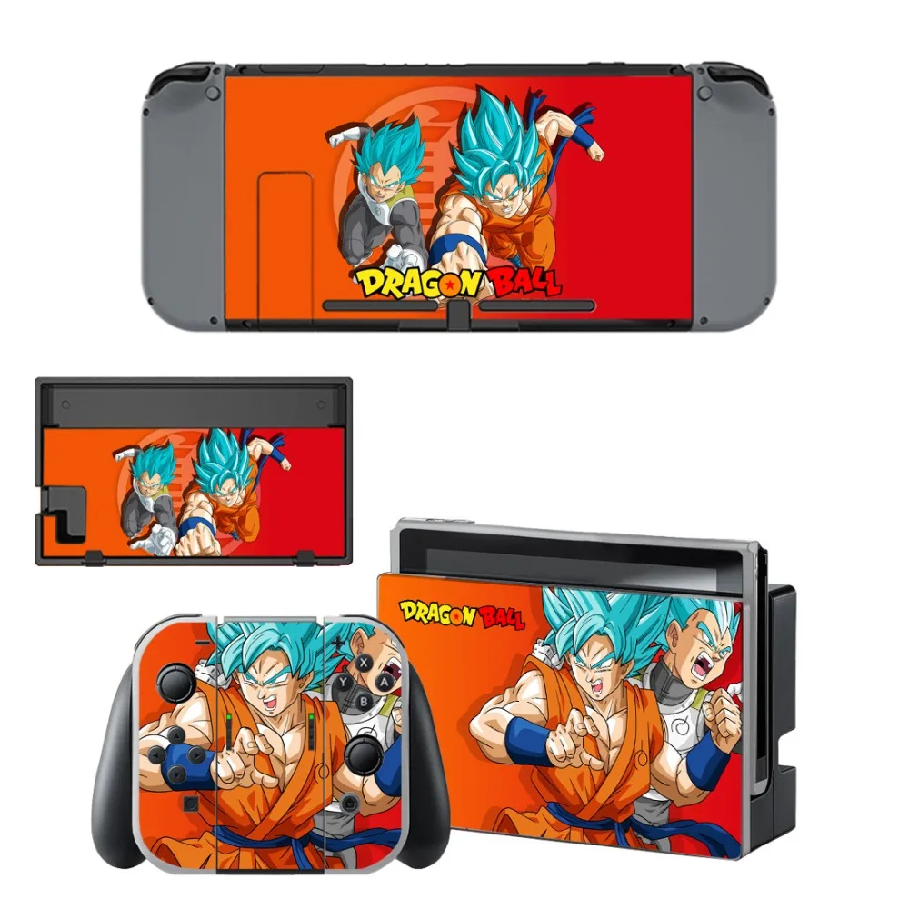 DRAGON BALL Z Nintendoswitch перечисленные виниловые наклейки переводной рисунок Vinilo