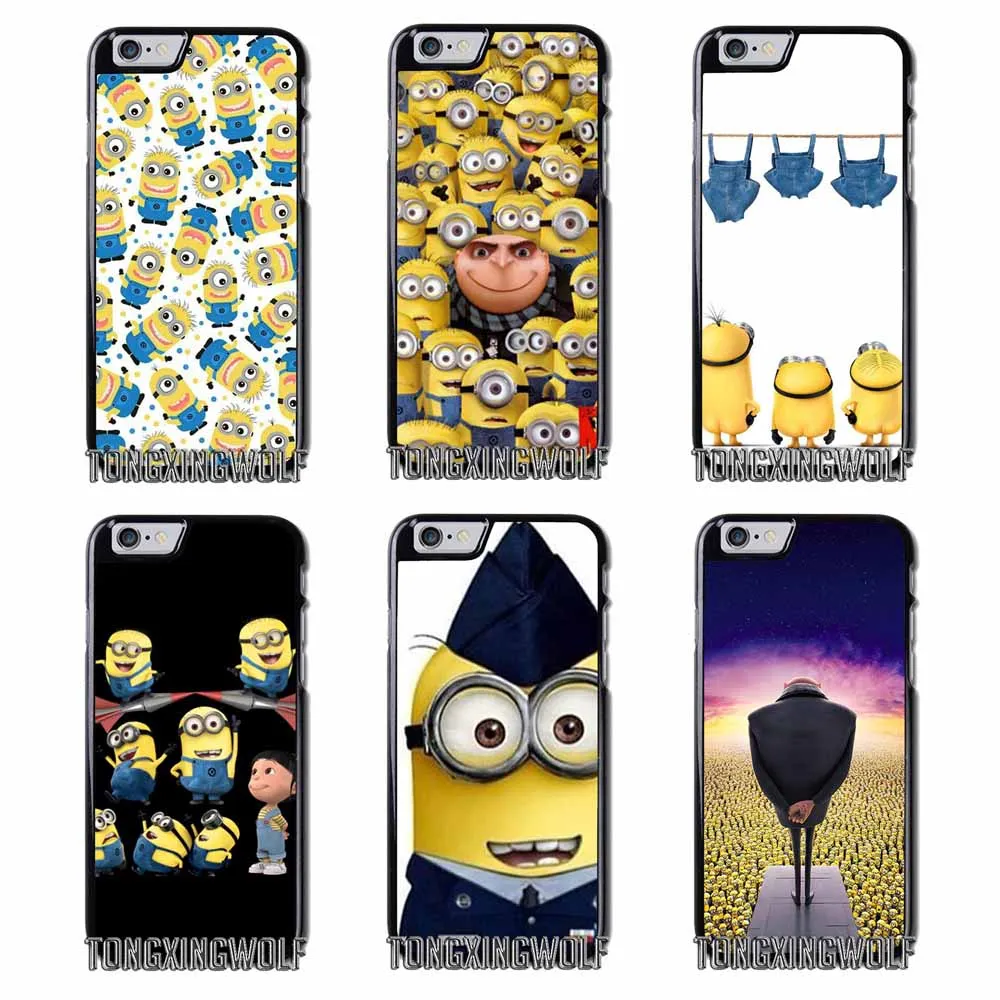 

Despicable Me Gru Minions Army Cover Case For iPhone 4S 5S SE 6S 7 8 9 Plus XR XS Max Samsung Note S4 S5 S6 S7 S8 S9 Edge Mini