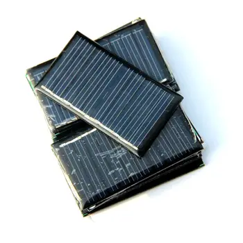 

Hot 20PCS/Lot 0.15W 5V Mini Solar Cell Solar Panel For 3.6V Battery Charger DIY Solar Toys Education Kits 53*30MM Free Shipping