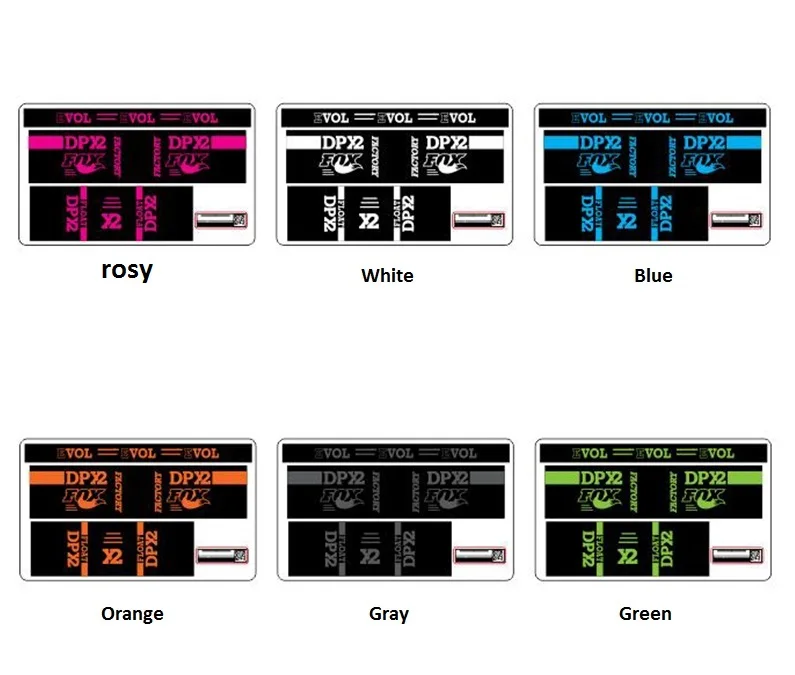 FOX FLOAT DP X2 задняя подвеска защитный Стикеры для MTB горный велосипед Велоспорт задний амортизатор наклейки