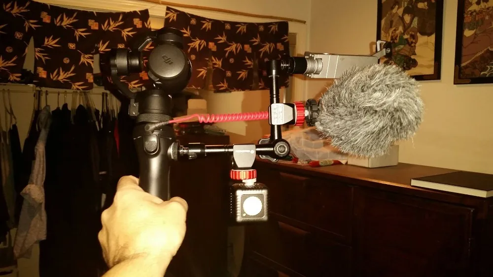 DJI Osmo Genggam Handheld 4K Camera And Stabilizer Gimbal 3 Axis Gimbal DJI Phantom 3 EMS