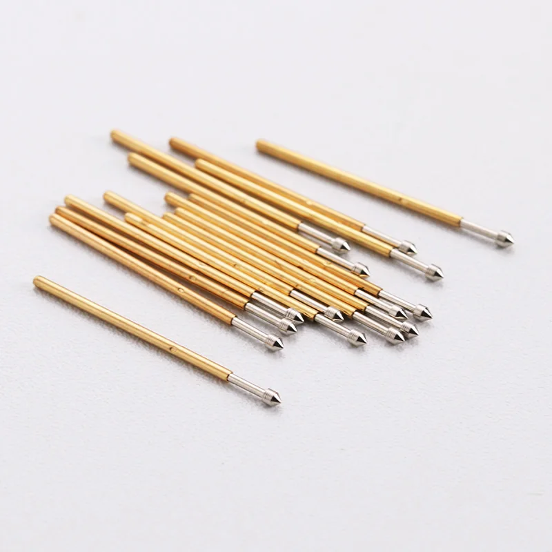 Hot Sale 100 / Package Metal Probe P50-E0.9 Nickel Plated Length 16.55mm Spring Test Probe For Testing Tools 2018