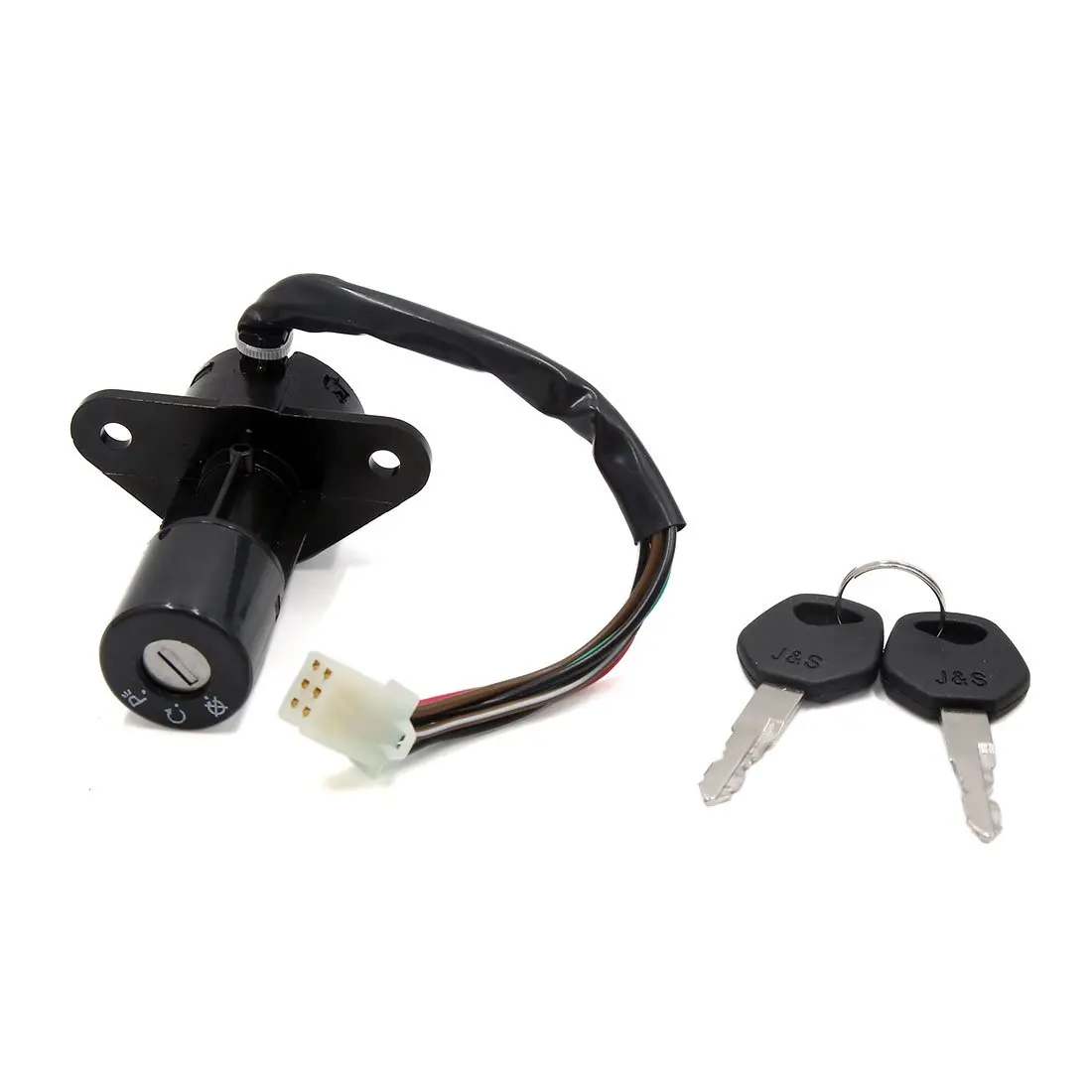 Uxcell a17033100ux0914 Motorcycle Ignition Switch Lockin Motorbike