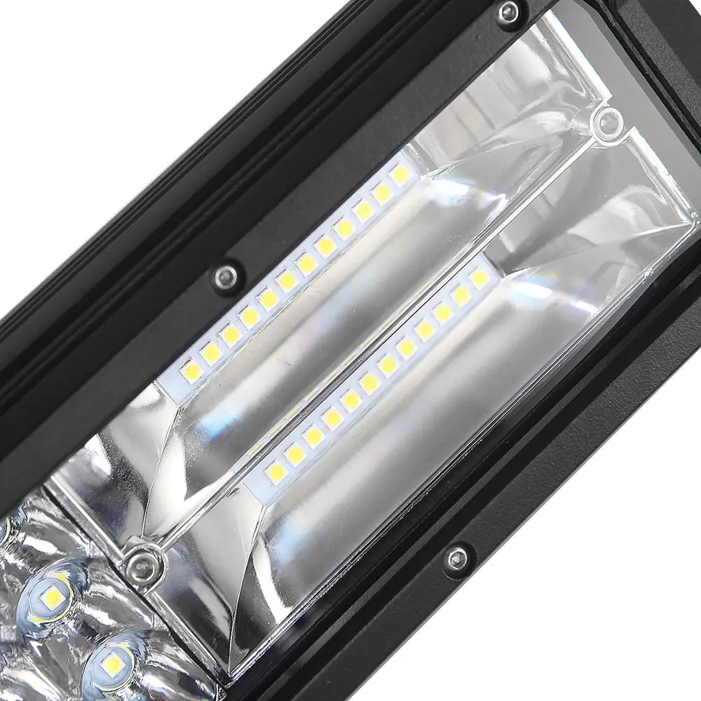 32 дюйма 432W 12v три ряда светодиодные фары дальнего света IP68 водонепроницаемый