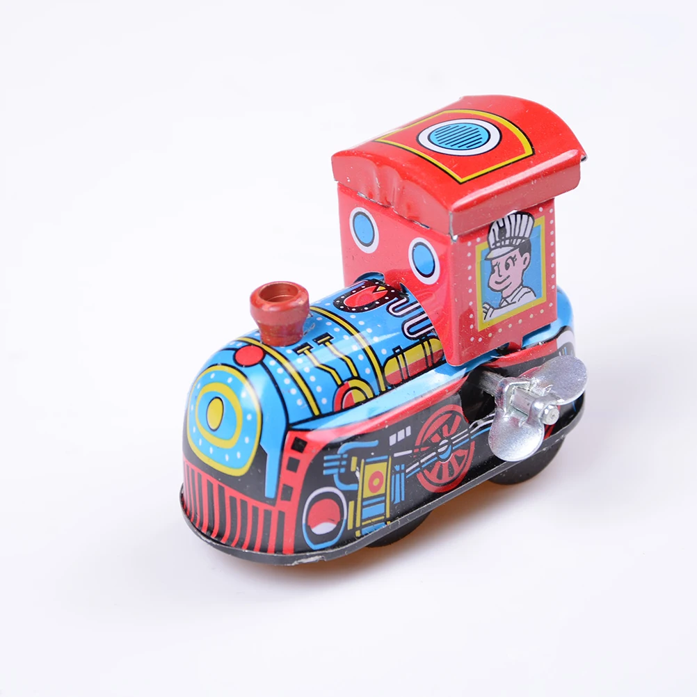 Retro Steam Train Clockwork Spring Locomotive Classic Toys Reminiscence Children Vintage Wind Up Tin Toy kids Gifts Retro Steam Train Clockwork Spring Locomotive Classic Toys Reminiscence Children Vintage Wind Up Tin Toy kids Gifts