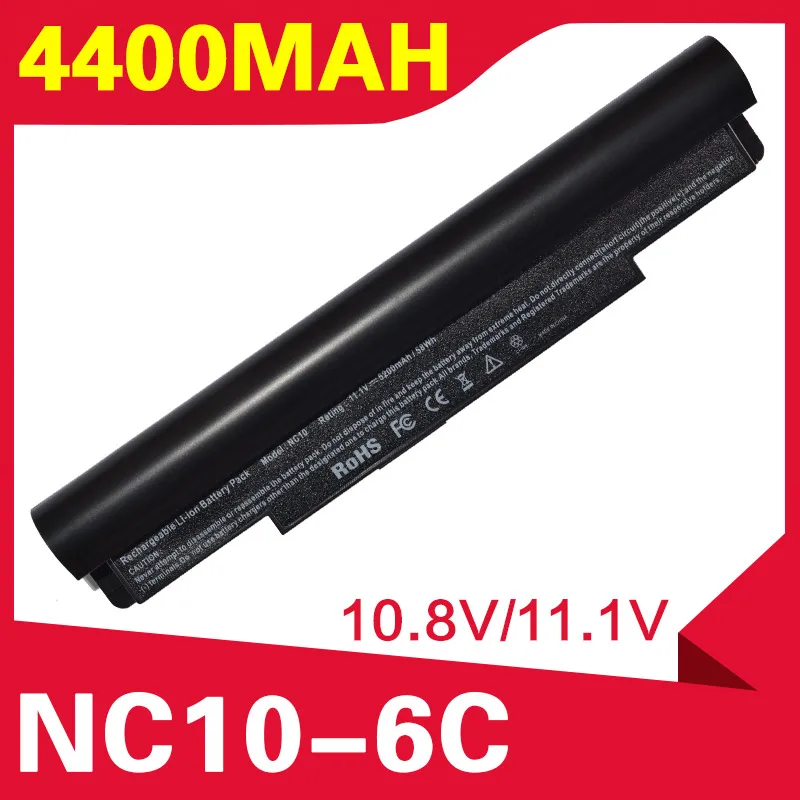 

Laptop Battery For Samsung N110 N120 N510 NC10 NC20 ND10 AA-PB6NC6E AA-PB6NC6W AA-PB8NC6B AA-PB8NC8B PL8NC6W BA43-00189A