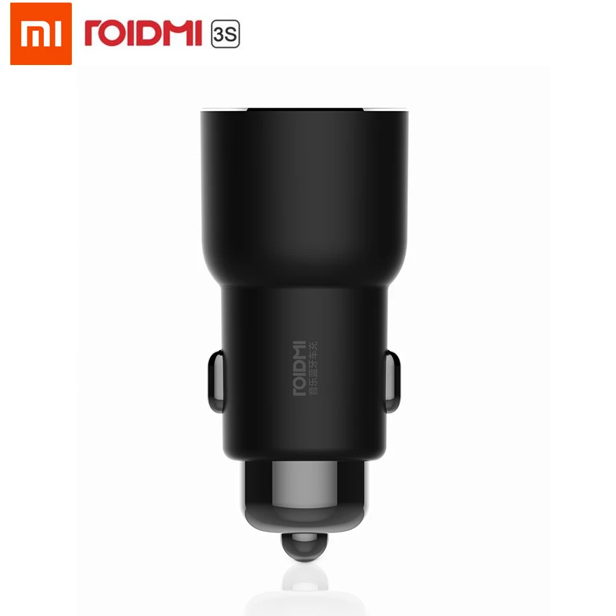 

Xiaomi ROIDMI Bluetooth Car Charger 3S Music Player 5V 3.4A FM Smart APP for IOS & Android Smart Control Quick charger