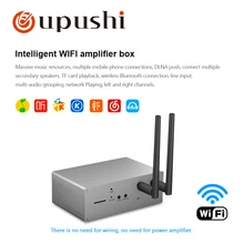 Wifi потолочный динамик 6 Вт bluetooth громкоговоритель 4,5 дюймов встроенные в потолок колонки приложение wifi усилитель коробка для умного домашнего устройства Oupushi