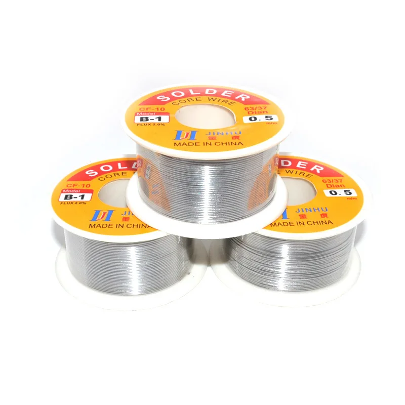 

Solder Wire 63/37 Solder FLUX 2.0%45FT Tin-Lead Tin Wire Melted Rosin Core Coil -M25 Lead Solder For Soldering