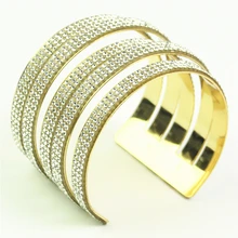 carter bangles cuff bracelets for women rhinestone metal bracelet pulseira feminina vintage bangle indian jewelry rhinestone detail cuff bracelet