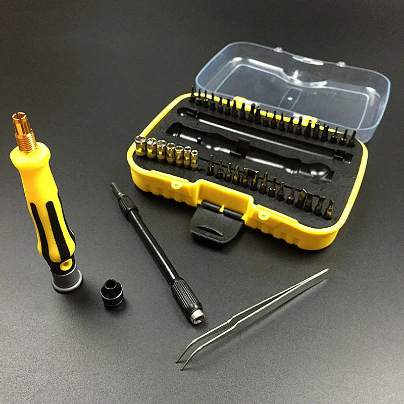 45 in 1 Screwdriver Set Precise Hand Repair Kit Opening Tools for Cellphone Computer Electronic Maintenance Repair Tool VER08T5 45 in 1 Screwdriver Set Precise Hand Repair Kit Opening Tools for Cellphone Computer Electronic Maintenance Repair Tool VER08T5
