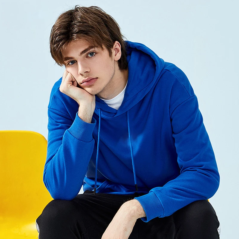 

2019 Sweatshirts Men Spring Solid Hoody Top Fleece Hoodies Youth Autumn Male Streetwear Muls Brand Clothing Long Sleeve Size 3XL