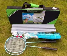 2 Player recreational portable badminton kit badminton combination set sports badminton set gamecraft with carrying bag