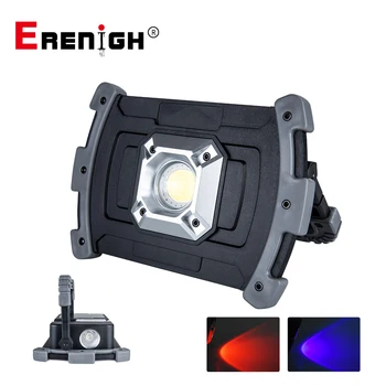 

COB LED Portable Spotlight Camping Light Searchlight USB Rechargeable Flashlight 20W Work Light Lantern 18650 Camping Power Bank
