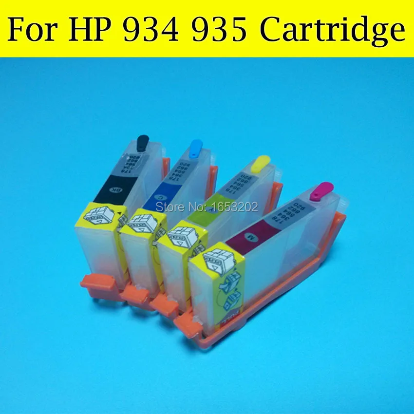 

4 Color Latest Firmware Versio Ink Cartridge For HP 934XL HP 935 XL Officejet Pro 6830 6230 6835 6815 6812 Printer With ARC Chip