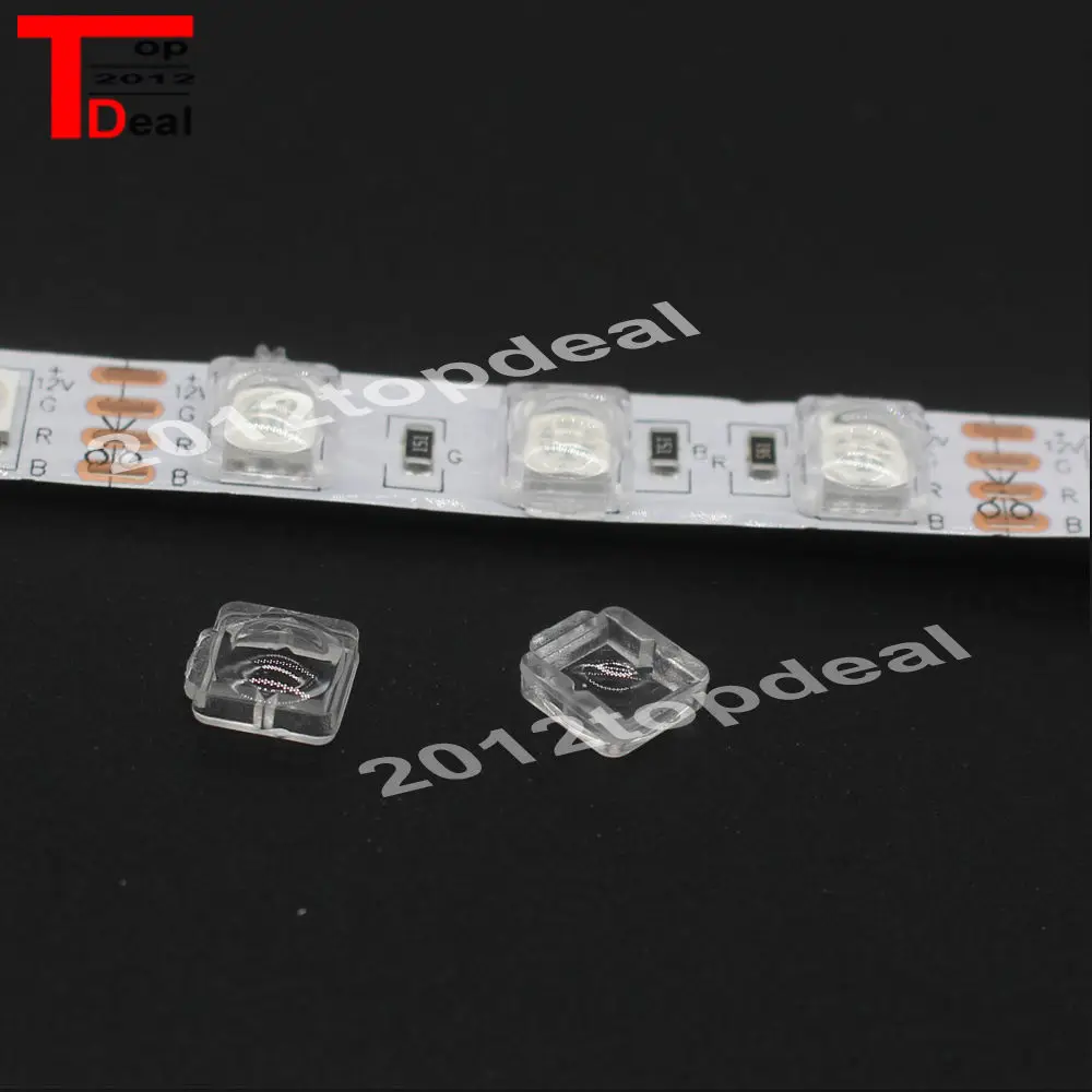 

140 Degree LED 5050 streak high quality PMMA convex optical lens Reflector Collimator LENS F SMD LEDS WS2812 WS2811 SK6812