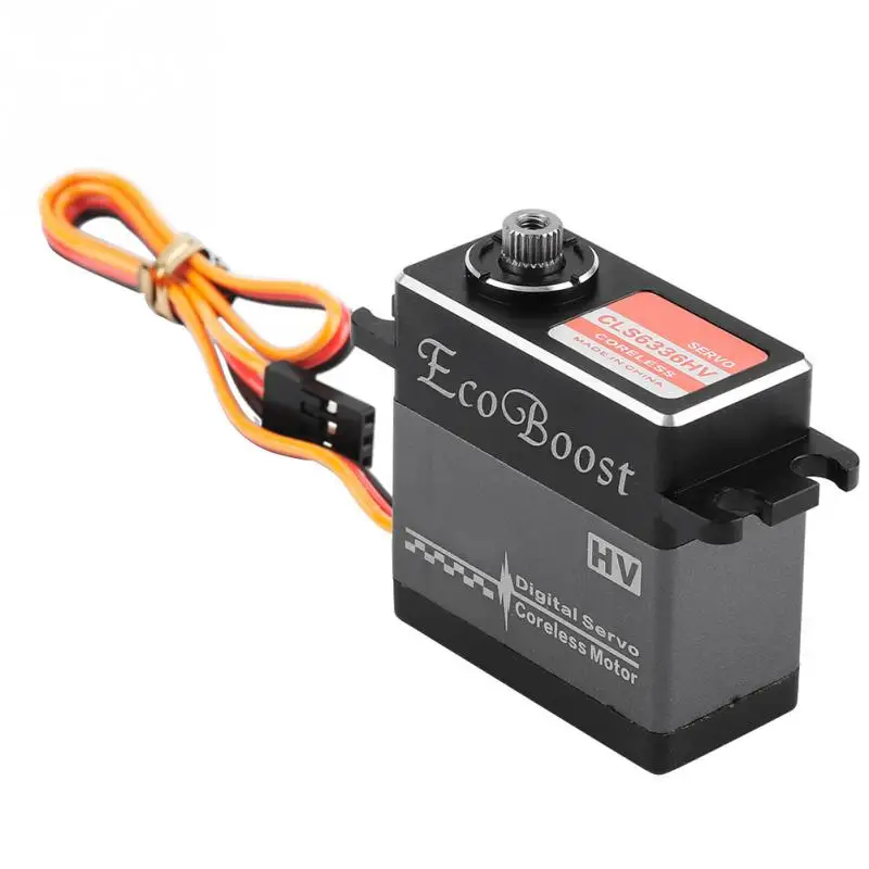 

RC Servo Metal Gear High Voltage New Digital Coreless Servo For 1/8 Remote Control Car And 2000 Fixed-wing Aircraft High Quality