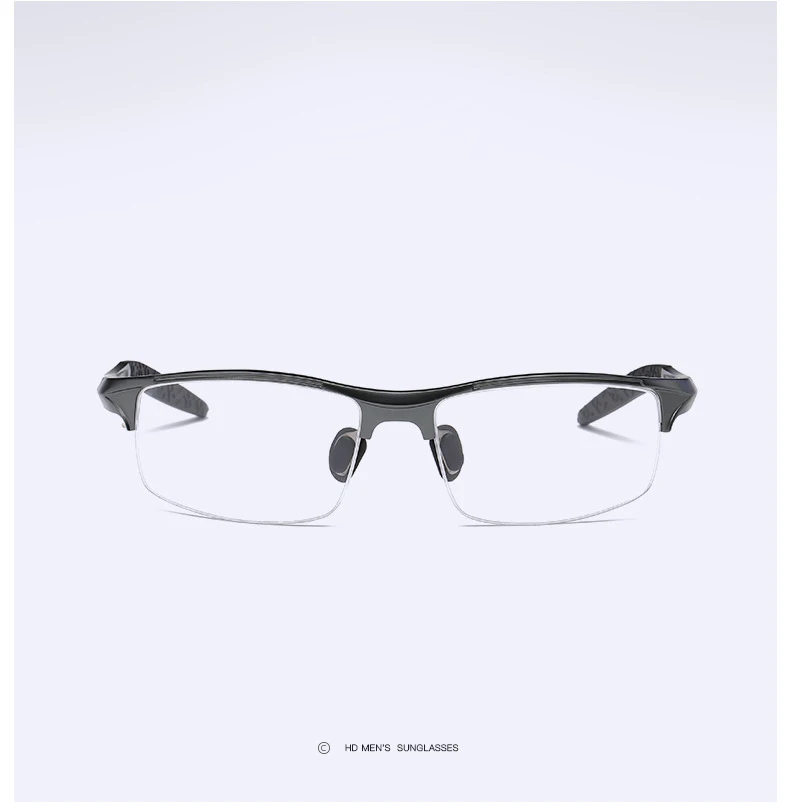HDCRAFTER очки из алюминиевого сплава, оправа для мужчин, оптические очки для близорукости по рецепту, оправы для очков, брендовые дизайнерские солнцезащитные очки, оправа