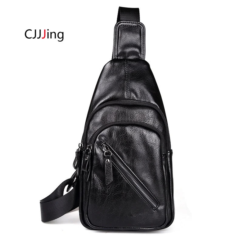 

Men's Casual Chest Bag Fashion Crossbody Back Pack Messenger Bags Men's Shoulder Bag Multifunction Travel Bags Brand CJJJing