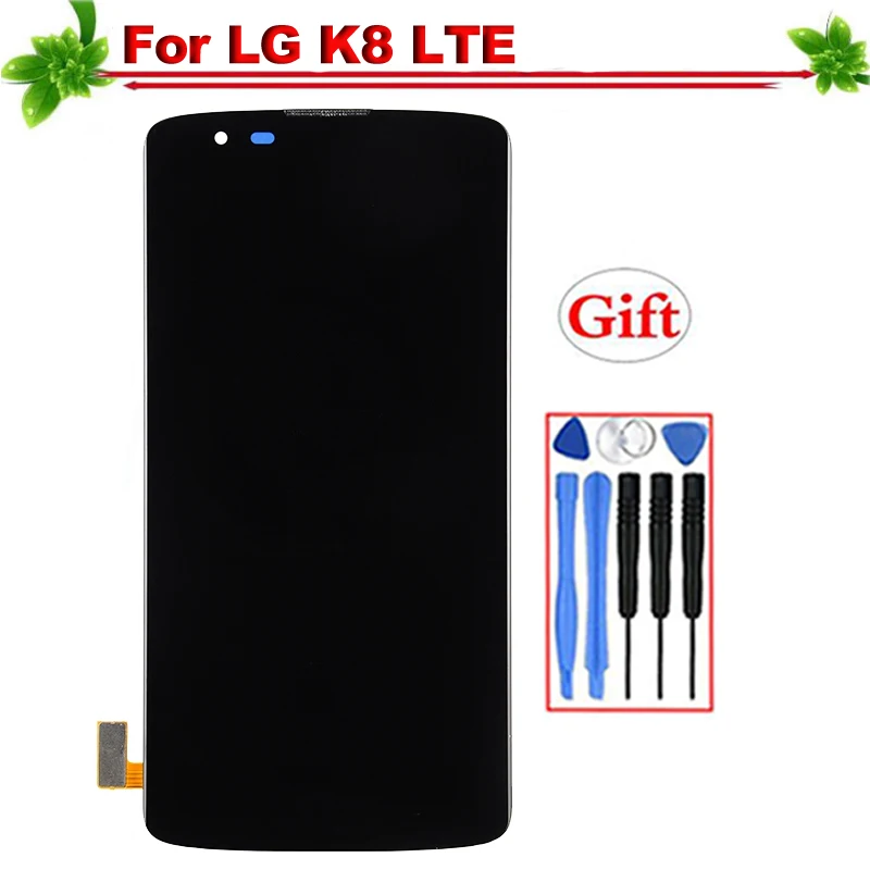 

IPS for LG K8 LTE K350N K350E K350DS LCD Display Touch Screen Digitizer Assembly Replacement for LG K8 LTE K350 lcd display