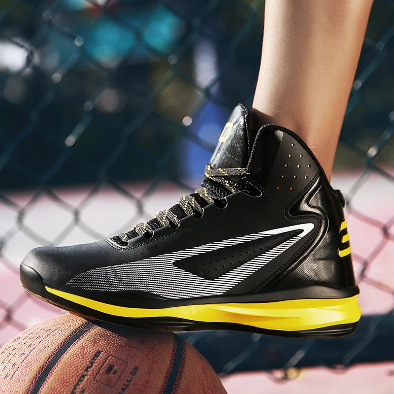 Баскетбольная обувь для Для мужчин бренд Для мужчин высокие спортивные воздушной подушке Jordan Hombre Спортивная Для мужчин обувь удобные кроссовки