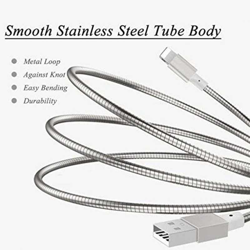 Stainless Steel Metal Fast Charging Data Sync Cable 2A Micro USB for Samsung S4 S5 S6 S7 Charging Cable Data Sync Braided Lead Stainless Steel Metal Fast Charging Data Sync Cable 2A Micro USB for Samsung S4 S5 S6 S7 Charging Cable Data Sync Braided Lead