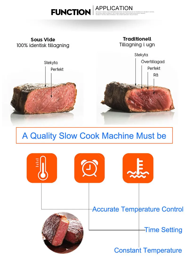 Sous Vide медленно плита 8L 85 градусов постоянная низкая температура пособия по кулинарии машина с микрокомпьютером управление коммерческих