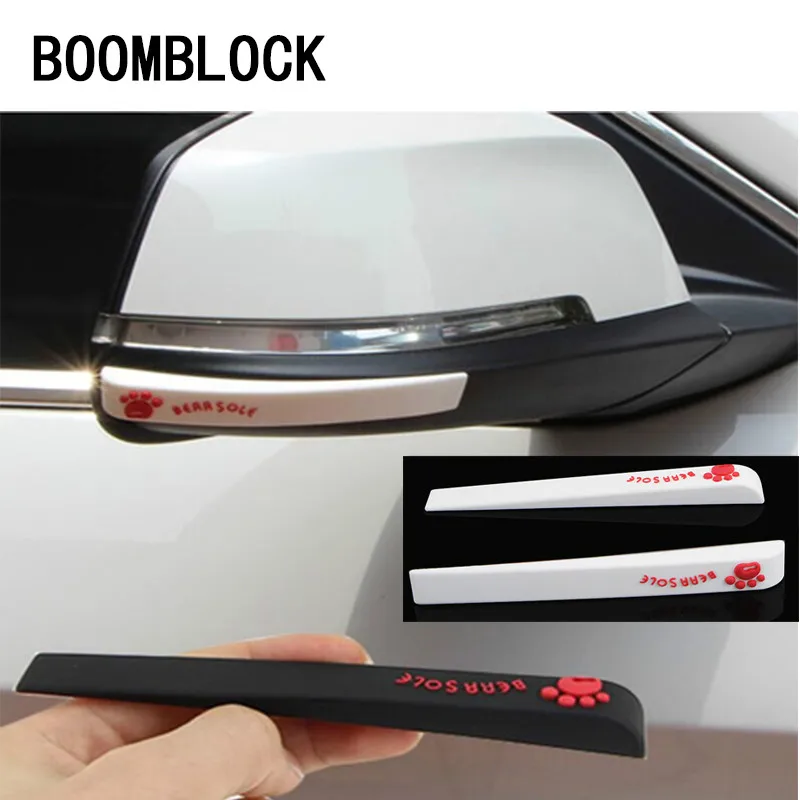 

Car Styling Car Rearview Mirror Anti-collision Stickers for Nissan Qashqai Opel Astra J H Kia Ceed Sorento Skoda Octavia A5 A7 2