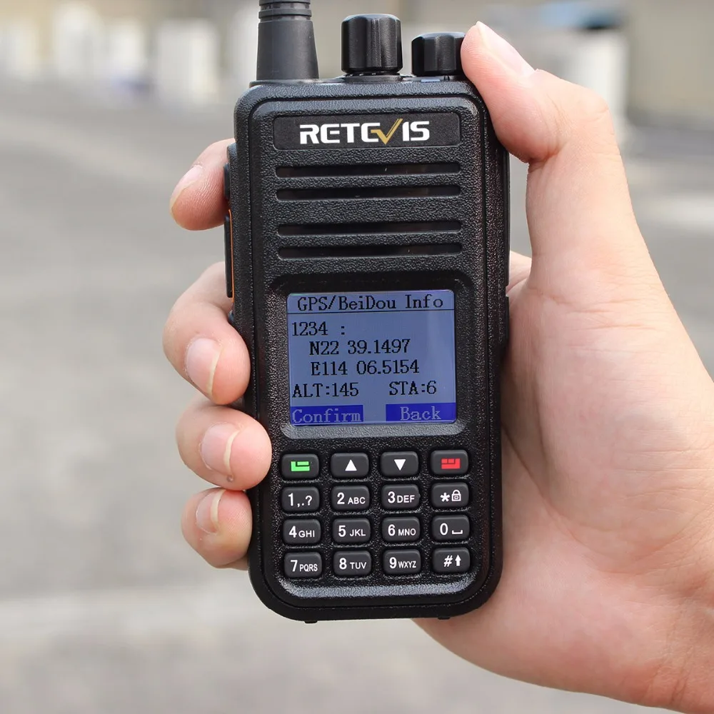 imágenes para RT3 GPS Radio DMR Digital de Walkie Talkie Retevis UHF 400-480 MHz 5 W Comunicador VOX Jamón de Radio Hf transceptor 2 antena A9110 imágenes para RT3 GPS Radio DMR Digital de Walkie Talkie Retevis UHF 400-480 MHz 5 W Comunicador VOX Jamón de Radio Hf transceptor 2 antena A9110