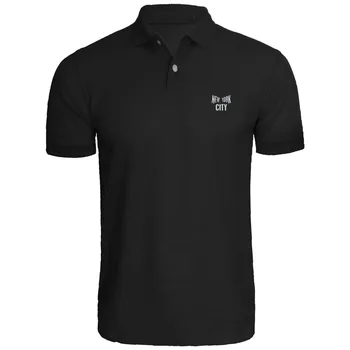 

Mens New York City Embroidered Polo Shirts