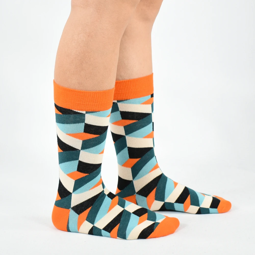 2018 скидки предложение ограничено Для мужчин носки Harajuku Happy Socks картина маслом