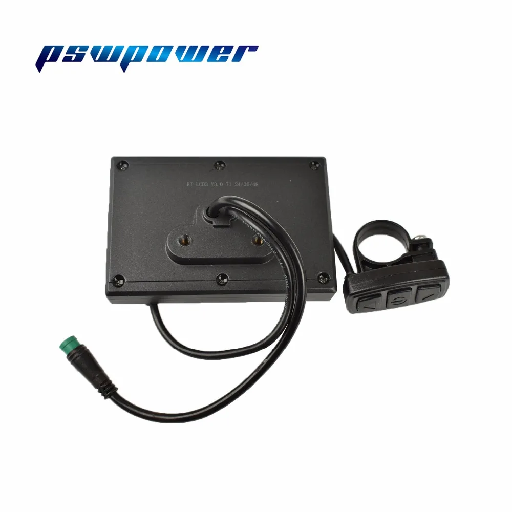 Top KT- LCD3 kt lcd3 ebike 24V 36V 48V intelligent black Control Panel LCD Display Electric Bicycle bike Parts for KT controller 3 Top KT- LCD3 kt lcd3 ebike 24V 36V 48V intelligent black Control Panel LCD Display Electric Bicycle bike Parts for KT controller 3