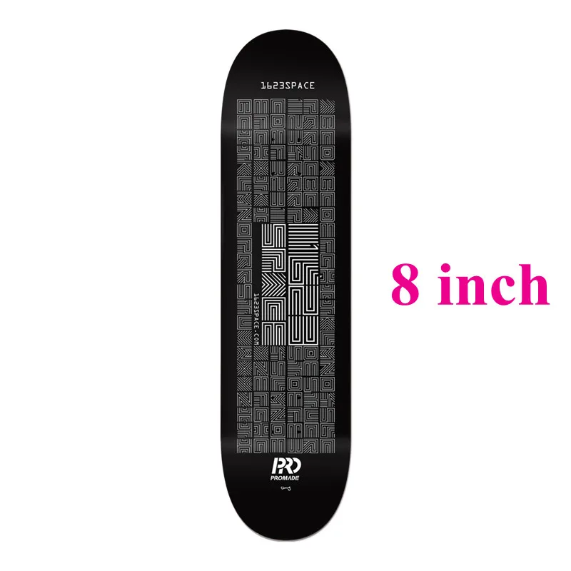 США Promate качество канадский клен скейтборд палубы 8 8,2" Pro двойной рокер скейтборд доска для мужчин скейтбординг - Цвет: 8 INCH  PROMADE