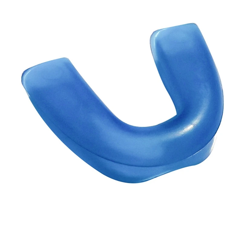 Резиновый Щит зубы протектор рот guard кусок для регби, спортивных баскетбола Футбол Регби боксерские капы Прочный ПВХ зуб sleev - Цвет: BL