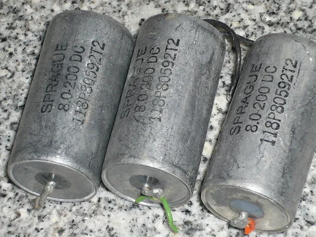 

[SA]SPRAGUE U.S. 118P series oil silver top fever product 8UF 200V class divide--5pcs/lot