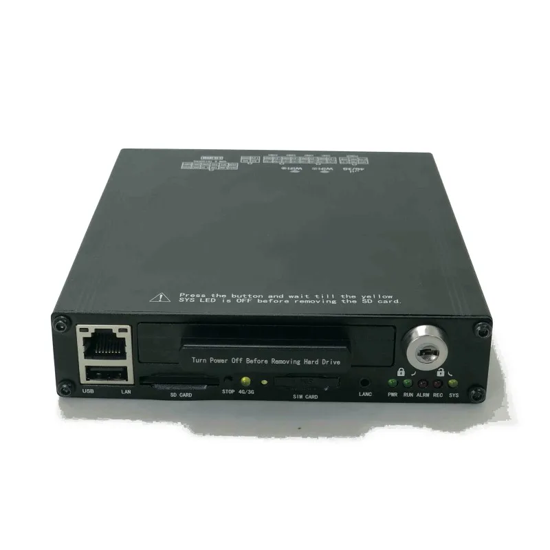 1080P 4CH AHD Мобильный DVR HDVR9804 Базовая версия автомобиля Автобус DVR 4-канальный мобильный HDD Запись видео системы