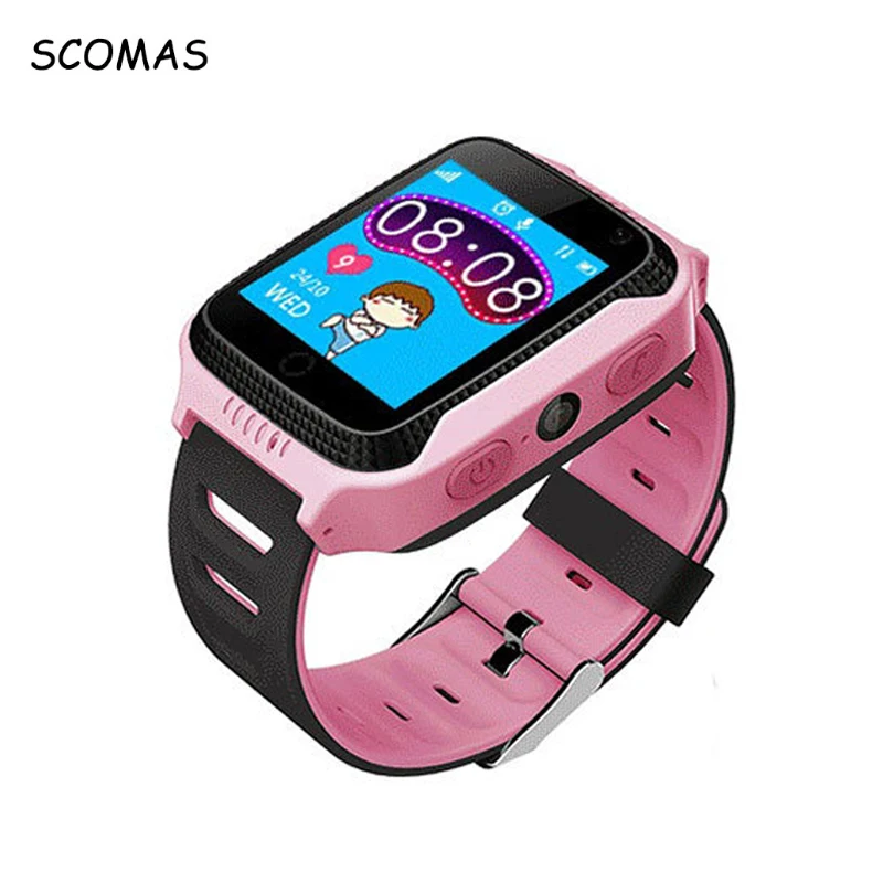 

SCOMAS Smart Baby Watch with LBS+GPS Position Tracking Smart Children's Wristwatch Anti-lost Anti-lost Child Guard Watch Phone