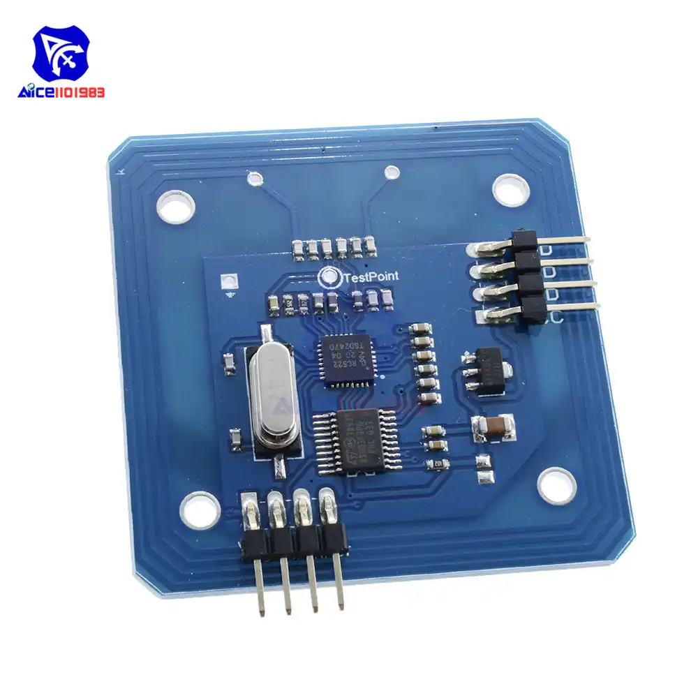 RC522 RFID Reader Module Serial 13.56mhz IC Card Reader MFRC522 RF Module Development Board RFID