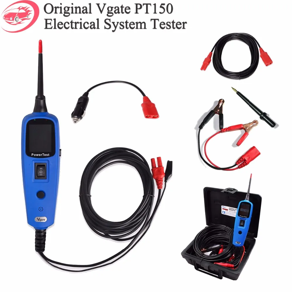 

Original Vgate PT150 Power Probe Car Electric Circuit Tester Same as YD208 12v Power Test PT150 Electrical System Tester