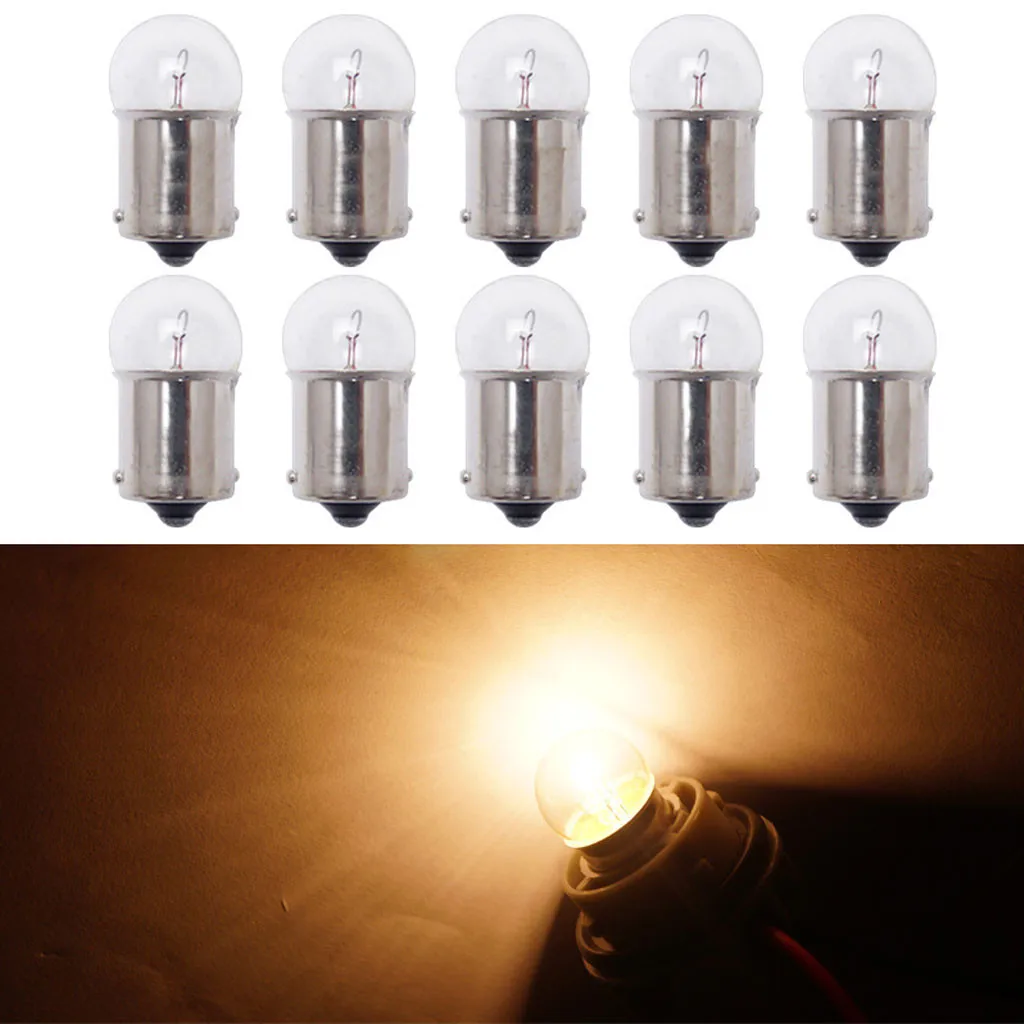 

10pcs new 1156 BAU15S G18 Halogen Light Car Tail stop Light Bulb Brake Light Bulb Turn Bulb universal