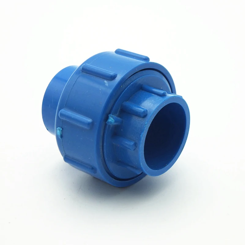 50mm Inner Diameter Pvc Union Single Quick Pipe Fitting Adapter Water