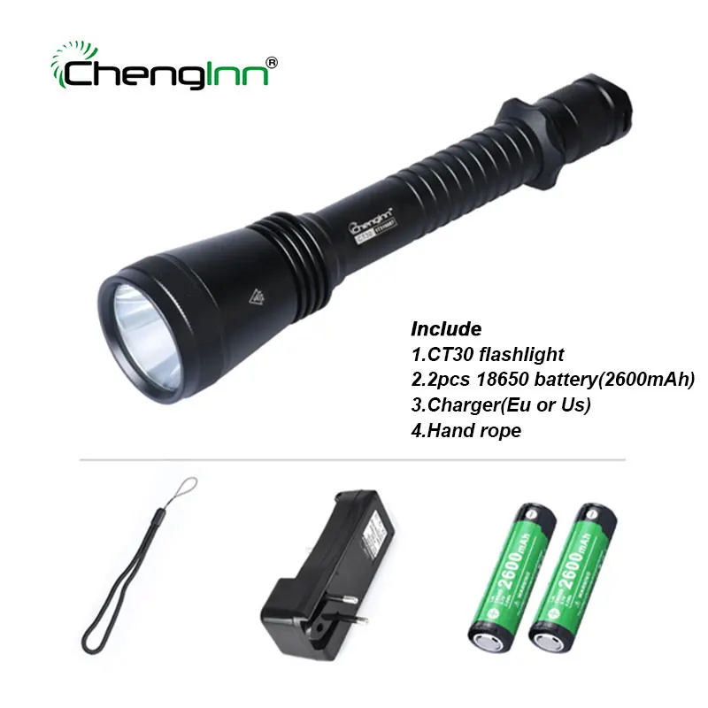 Self Defense Powerful 1500LM 5 Mode Strobe T6 LED Torch with 18650 Battery flash lights torches